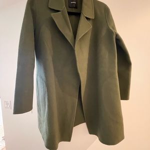 Theory olive coat
